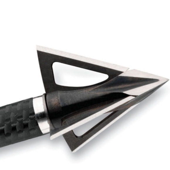 REDHEAD, BLACKOUT 100 Gr, Broadhead Arrow Tip - 3pk - Picture 2 of 7